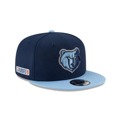 Yellow Memphis Grizzlies Hat - New Era NBA Playoff Side Patch 9FIFTY Snapback Caps USA2439561